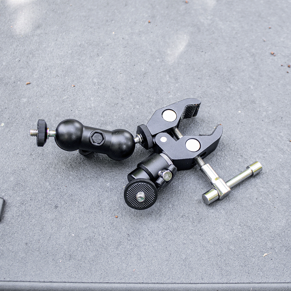 WiseEye Camera/Solar Panel Clamp Mount